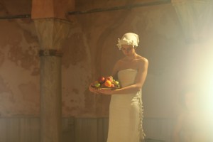 Slave Girl Preparing Turkish Bath 